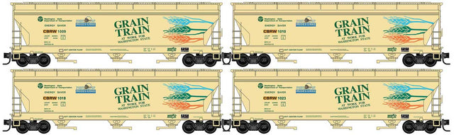 Image for 489-98300244 CBRW Grain Train 4-Car Pk
