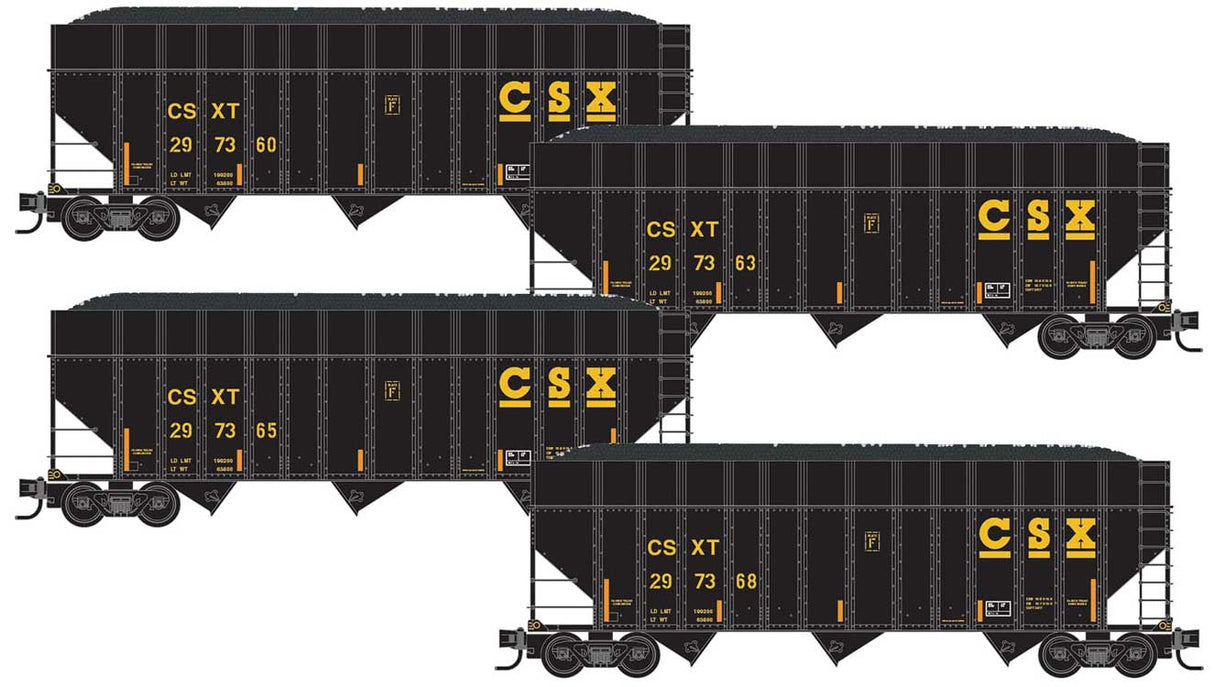 Image for 489-98300245 Hopper Runner 4-Pk CSX
