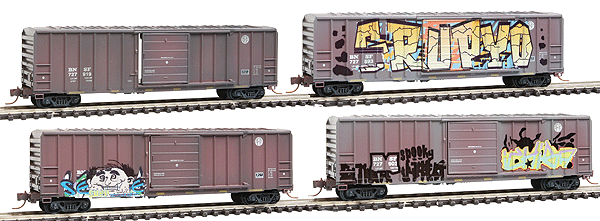 Image for 489-99305100 50' RS Box Whtd/Grf BNSF