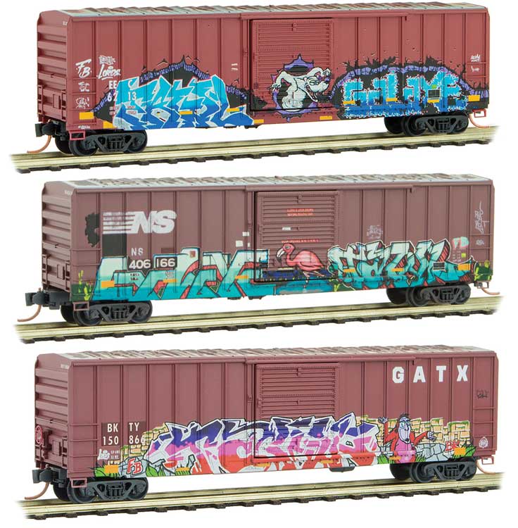 Image for 489-99305430 50' Box Animal Graffiti 3
