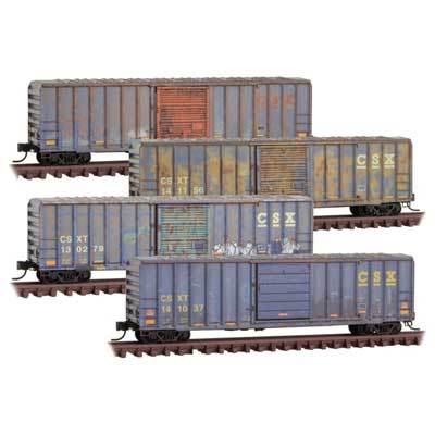 Image for 489-99305980 50' Boxcar Wthrd CSX 4/