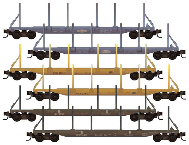 Image for 489-99305019 65' Log Car 6-Pk Wthrd