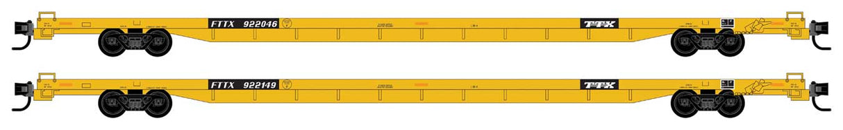 Image for 489-99302205 89' Flatcar 2-Pack #1