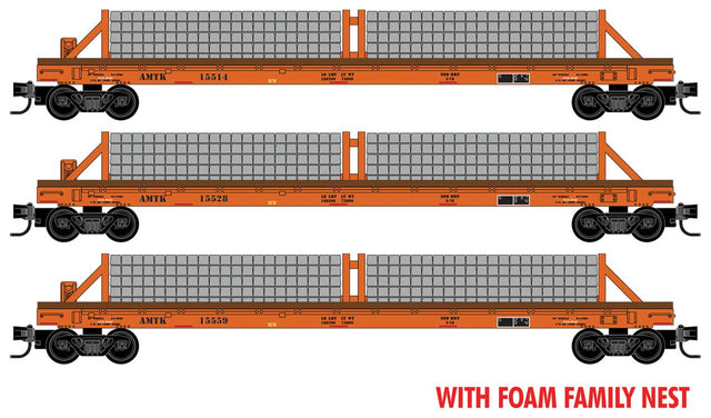 Image for 489-99302234 Cncrt Tie Flat AMTK 3/