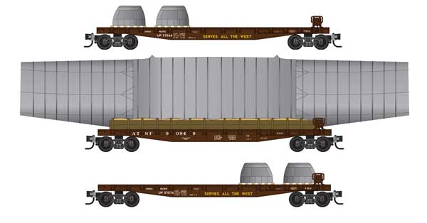 Image for 489-99302182 Wing Carrier Flat Set 3/