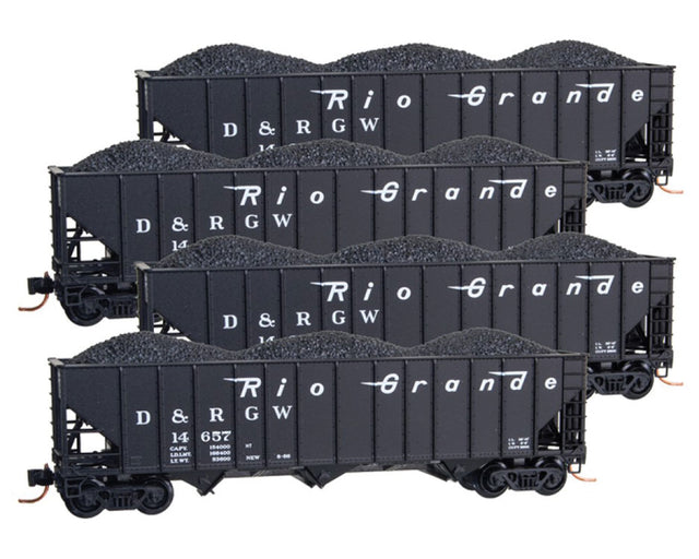 Image for 489-99300111 100T 3-Bay Hopp DRGW 4/