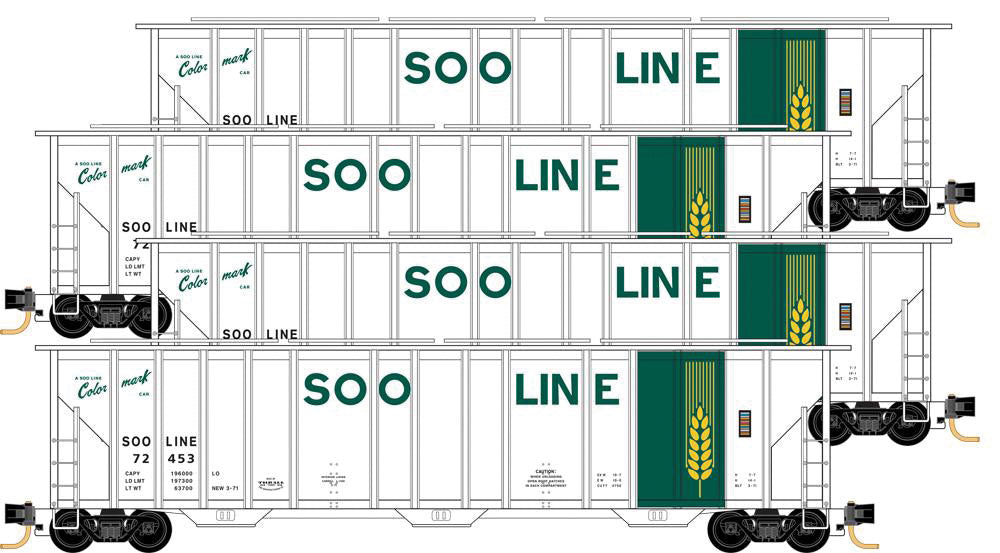 Image for 489-99300116 3-Bay Hopp Rnnr Pk SOO 4/
