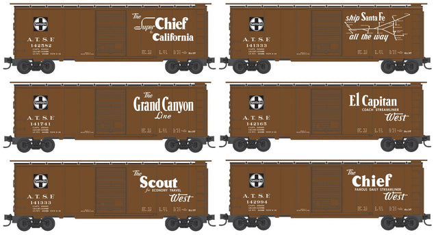 Image for 489-99301410 Boxcar ATSF 5/