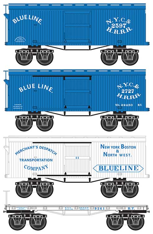 Image for 489-99301800 Civil War Blue Line 4-Pk