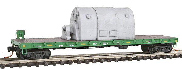 Image for 489-4400122 50' Flt Car w/ld BNSF #2