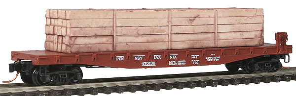 Image for 489-4500140 50' FB Flatcar w/Load