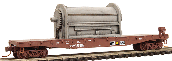 Image for 489-4500330 50' Flatcar SSW #85355