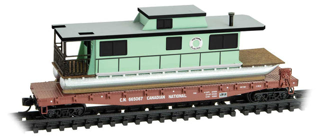 Image for 489-4500323 50' Flat w/House Boat CN