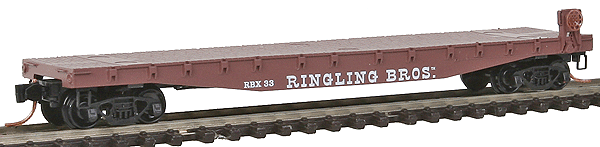 Image for 489-4500393 Flatcar brwn RBX #33