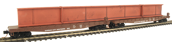 Image for 489-4500290 50' Flatcar w/load KCS2/