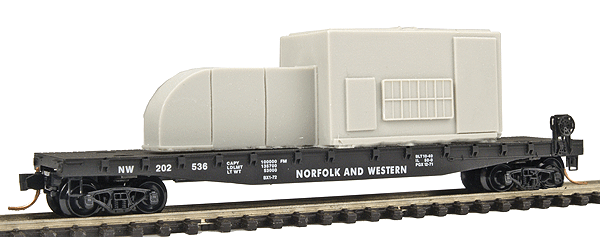 Image for 489-4500020 50' Flatcar N&W 202536