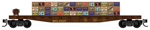Image for 489-4550490 50' Flatcar MT&L RR