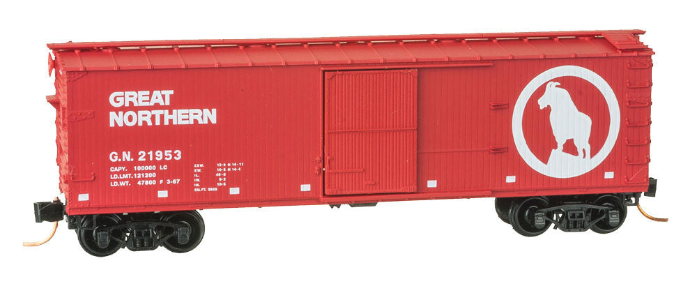Image for 489-4200150 40' DS Wood Box GN #21953