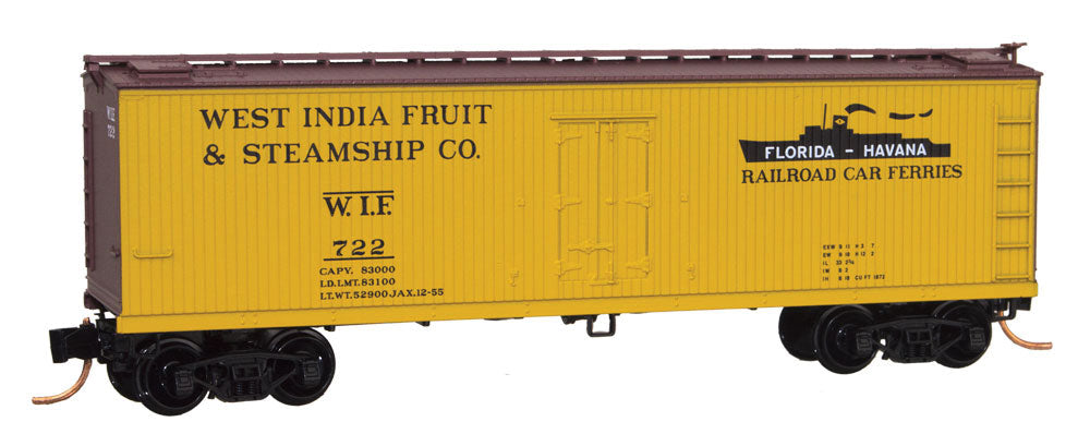 Image for 489-4900510 40' Wood Reefer WIF #722