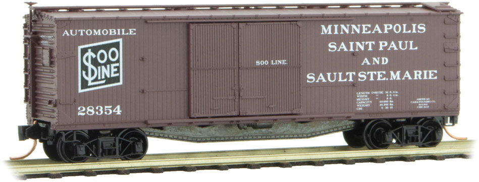 Image for 489-4100040 40' Wood Box SOO #28354