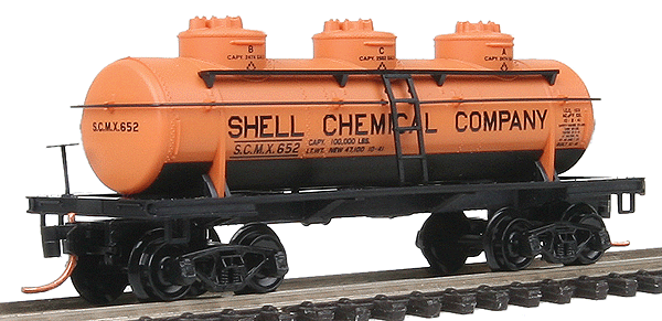 Image for 489-6600012 3-Dome Tank Car Shell 652