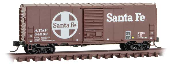 Image for 489-7300560 40' Boxcar ATSF #34902