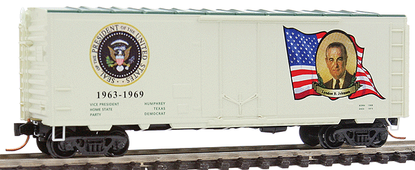 Image for 489-7400123 Boxcar Lyndon B. Johnson