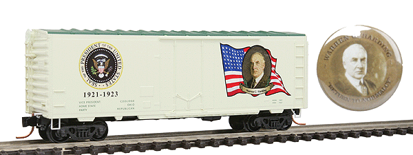 Image for 489-7400124 Boxcar Warren G. Harding