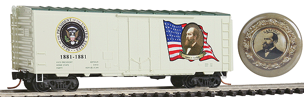 Image for 489-7400126 Boxcar James Garfield
