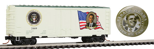 Image for 489-7400119 Boxcar Barack Obama