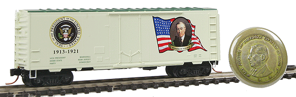 Image for 489-7400111 Boxcar Woodrow Wilson