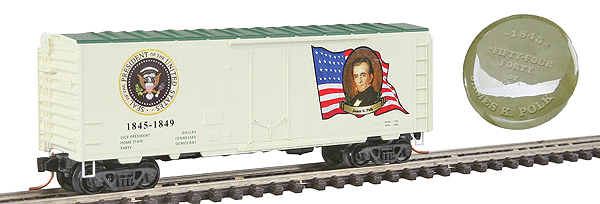 Image for 489-7400115 Boxcar James K. Polk
