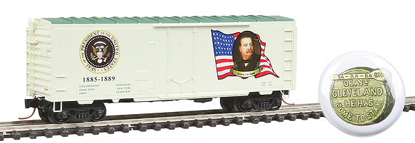 Image for 489-7400116 Boxcar Grover Cleveland#1
