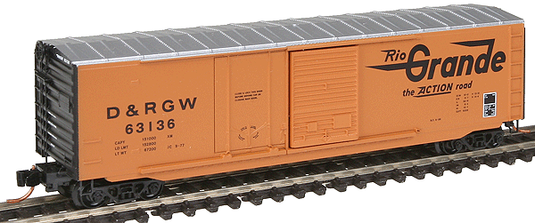 Image for 489-7600100 50' Std Box DRGW #63136