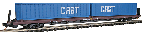 Image for 489-7200220 89'4" COFC Flat TTX 97222