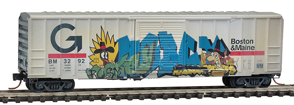 Image for 489-2544400 50' RS Box B&M w/Graffiti