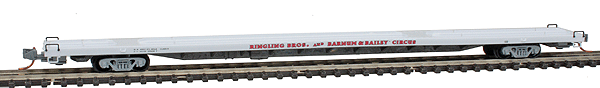 Image for 489-7100550 Wht/Blu Trn Flatcar RB&B