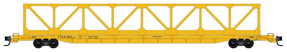 Image for 489-7100931 Panel Flatcar CTXX #005