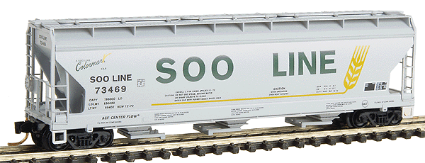 Image for 489-9400150 3-Bay ACF Hopper SOO