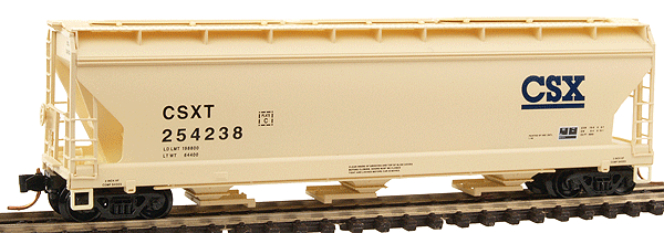 Image for 489-9400060 3-Bay ACF Hopp CSX 254238
