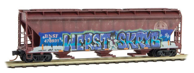 Image for 489-9444450 Cvrd Hopp Wthrd BNSF Xmas