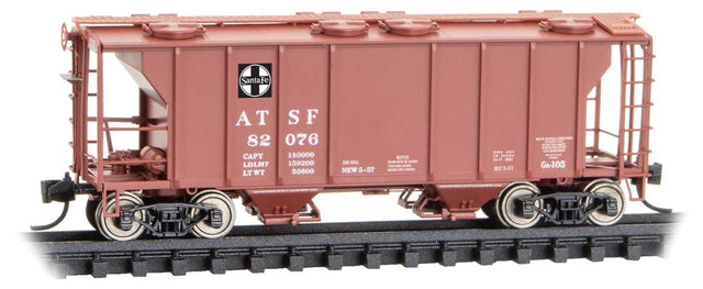 Image for 489-9500051 Cvrd Hopper ATSF #82076