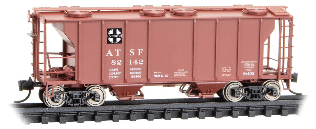 Image for 489-9500052 Cvrd Hopper ATSF #82142