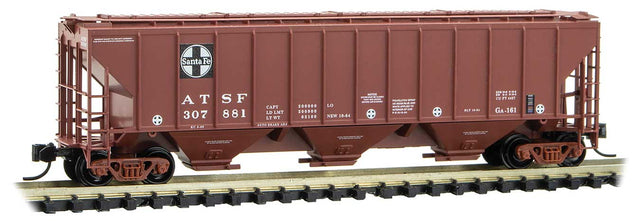 Image for 489-9600211 3-Bay Hopp ATSF #307881
