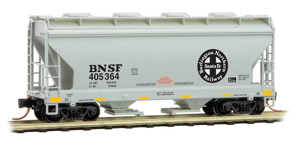 Image for 489-9200400 2-Bay Hopp BNSF #405364