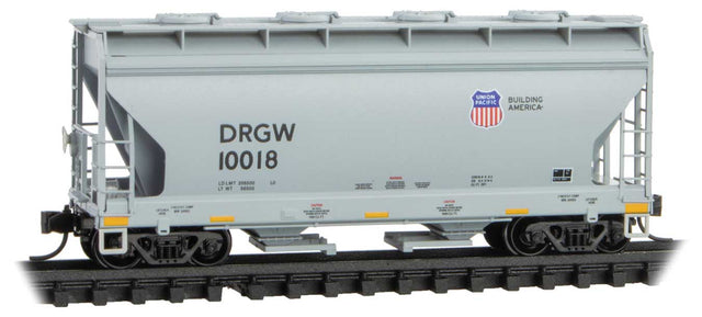 Image for 489-9200501 2 Bay Hopp DRGW #10018