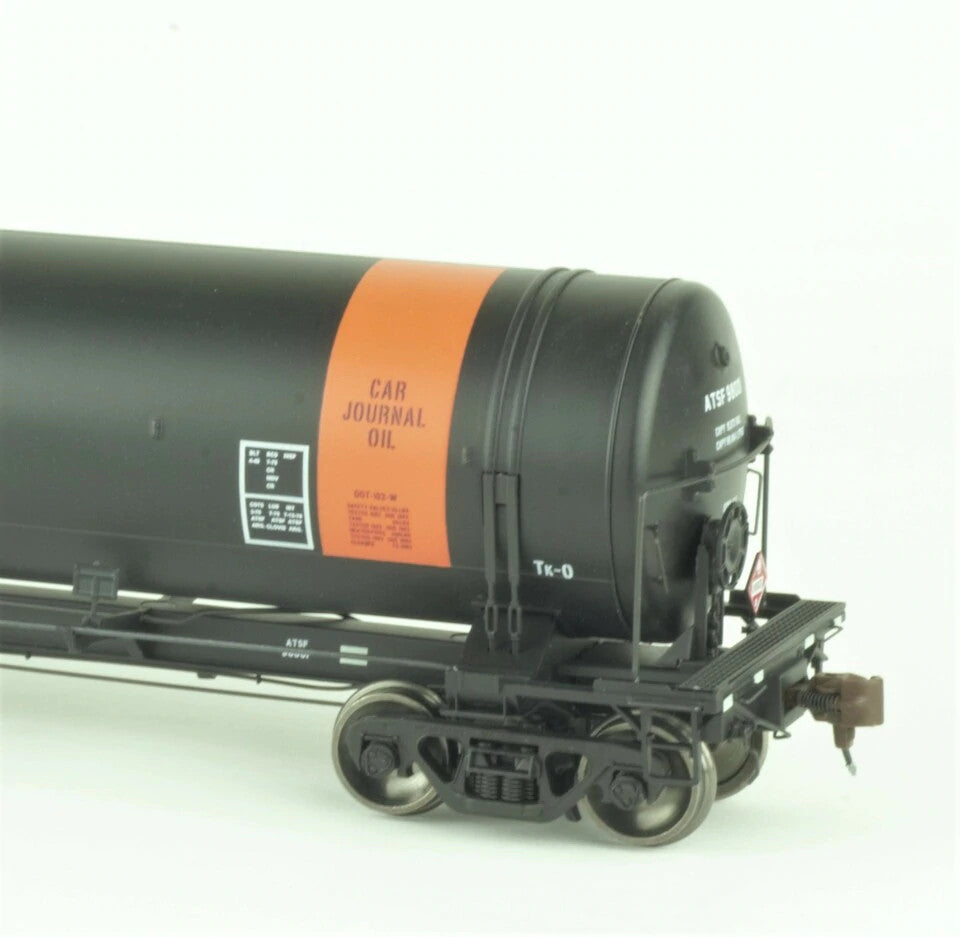 American Limited 1817 ALM - GATC Welded Tank Car ATSF - Santa Fe - Journal Oil Service #98018 HO Scale