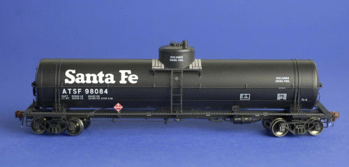 American Limited 1821 ALM - GATC Welded Tank Car ATSF - Santa Fe - Reclaimed Diesel Fuel Service #98084 HO Scale