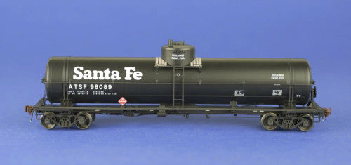 American Limited 1822 ALM - GATC Welded Tank Car ATSF - Santa Fe - Reclaimed Diesel Fuel Service #98089 HO Scale