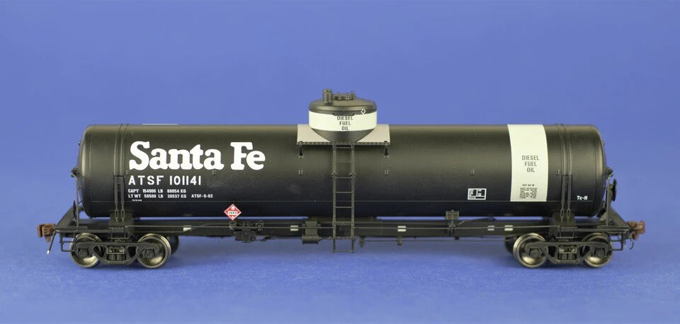 American Limited 1835 ALM - GATC Welded Tank Car ATSF - Santa Fe - Diesel Fuel #101141 HO Scale